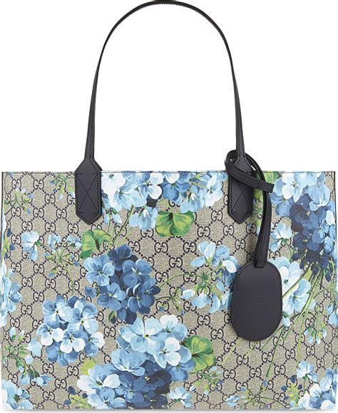 gucci blooms clutch blue|Gucci blooms leather bags.